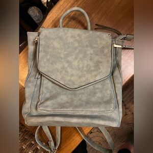 NWOT Denim Brand Sage Backpack
